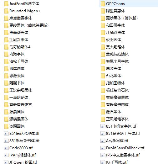 160+款真正免费可商用精品字体合集！